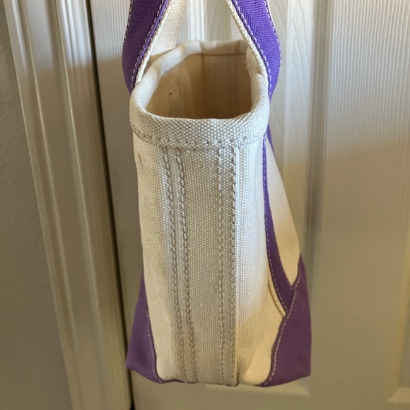 Lands End Purple Tote Bag - small - Picture 4 of 8